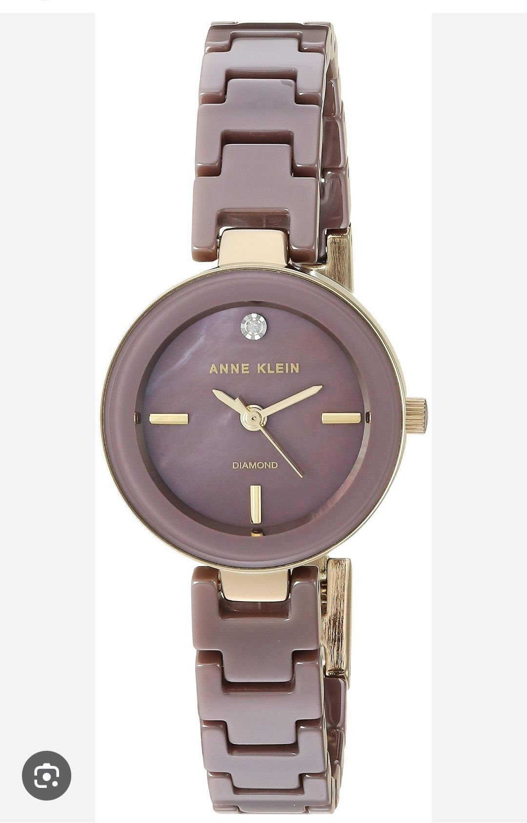 Часовник Anne Klein с диамант