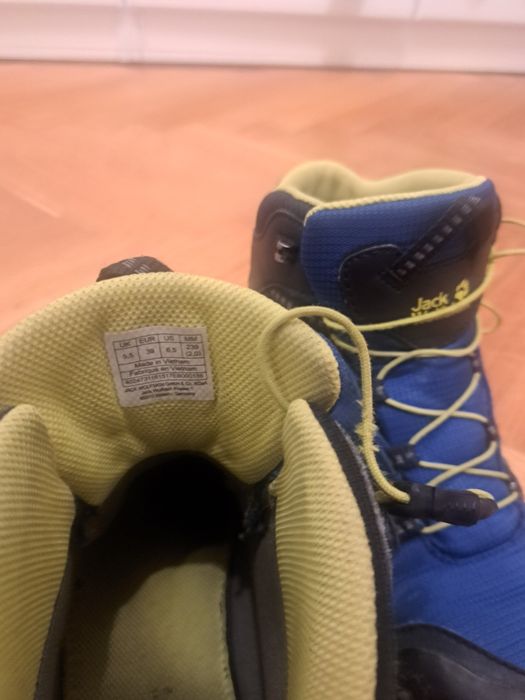Ghete băieți Jack Wolfskin 39