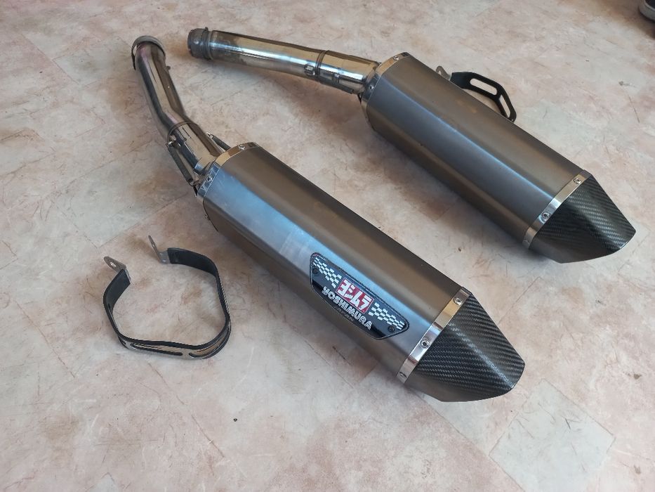 Suzuki Hayabusa Ауспуси Yoshimura Heptha Force Генерация