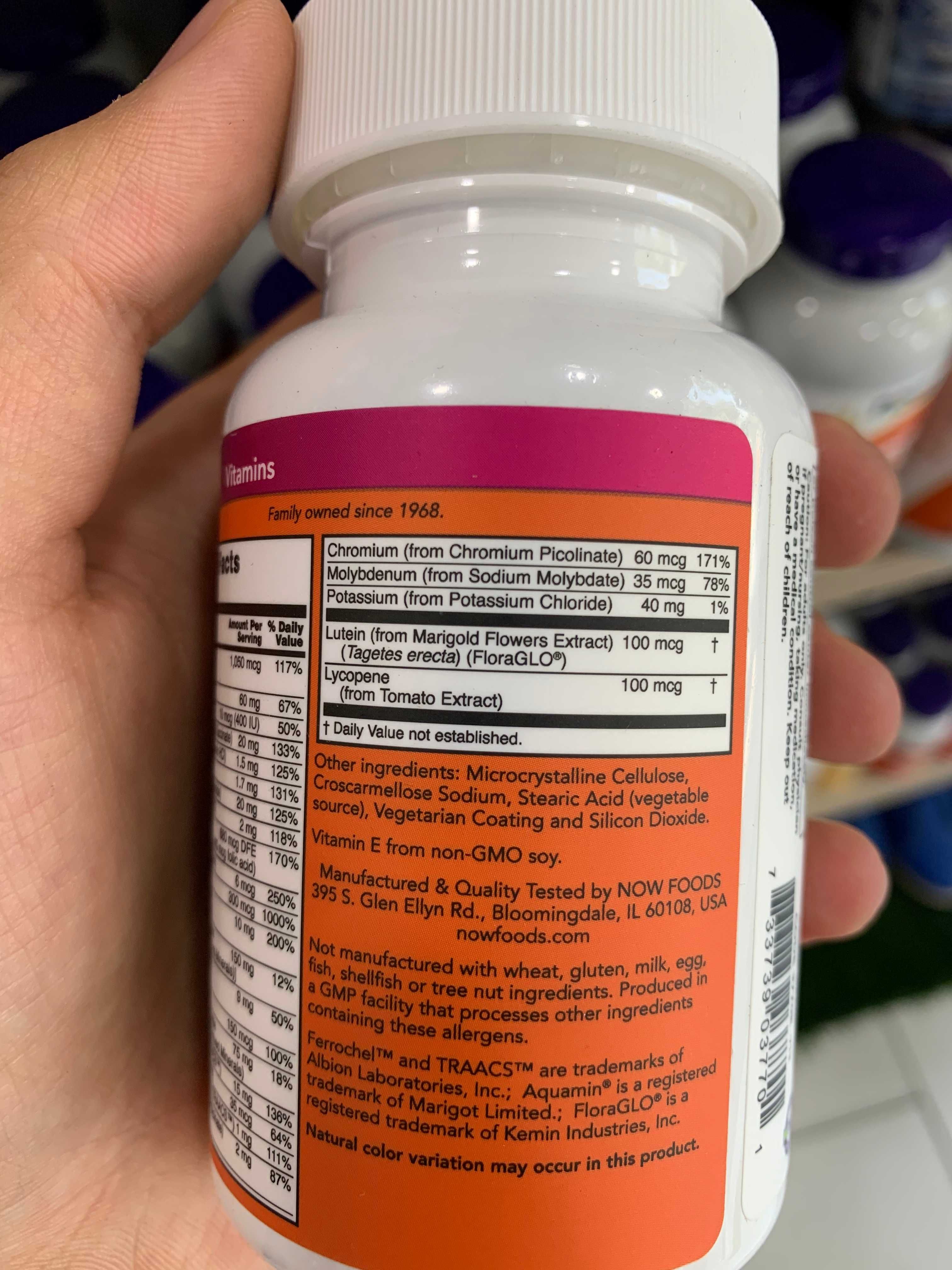 Now Foods Daily Vits Multi 100Tabs