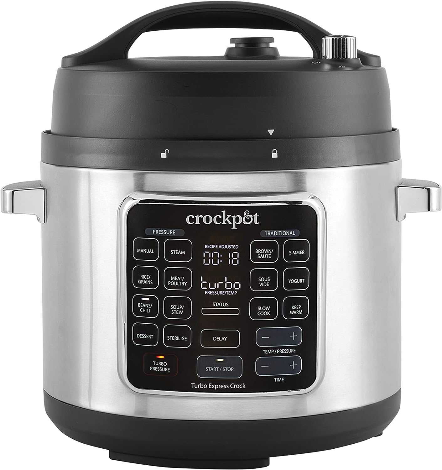 Мултикукър Crock-Pot Turbo Express 14in1 CS062X, 5.6л.