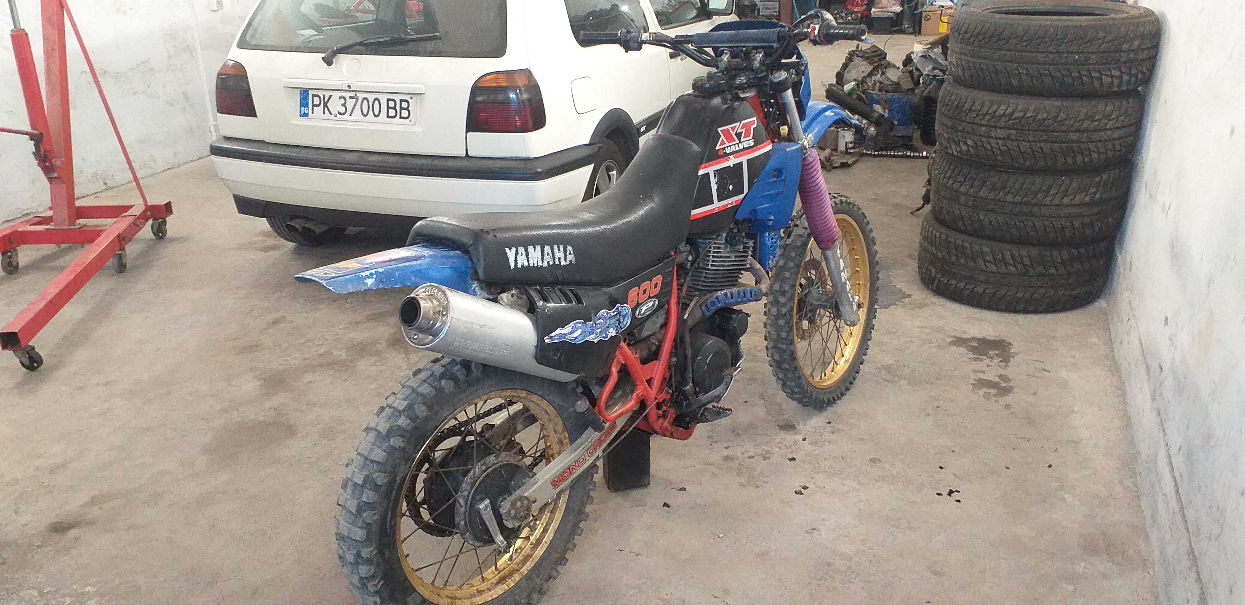 Yamaha xt 600 на части