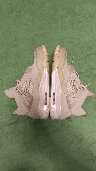 Jordan 4 Retro Off-White Sail