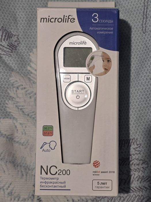 Безконтактен термометър Microlife - с гаранция