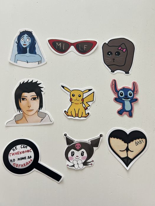 Стикери (Аниме и др.)