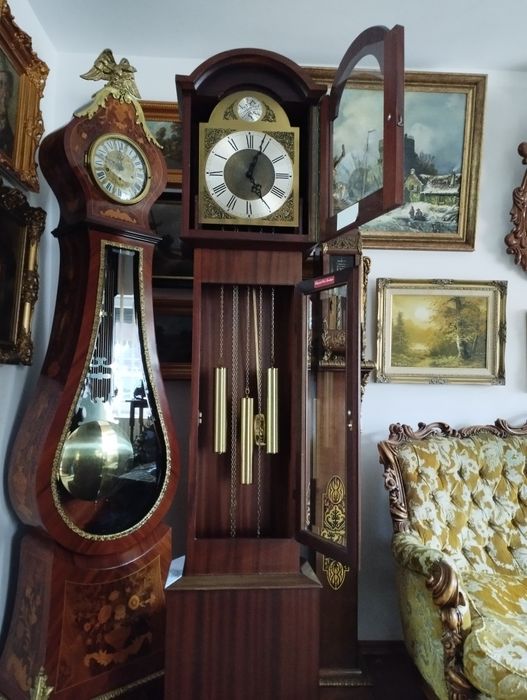 Ceas pendula de podea mecanism nemțesc Sui 1975 cu pendul Westminster