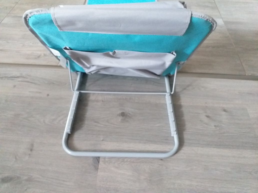 Sezlong plaja cu perna și sistem rabatare