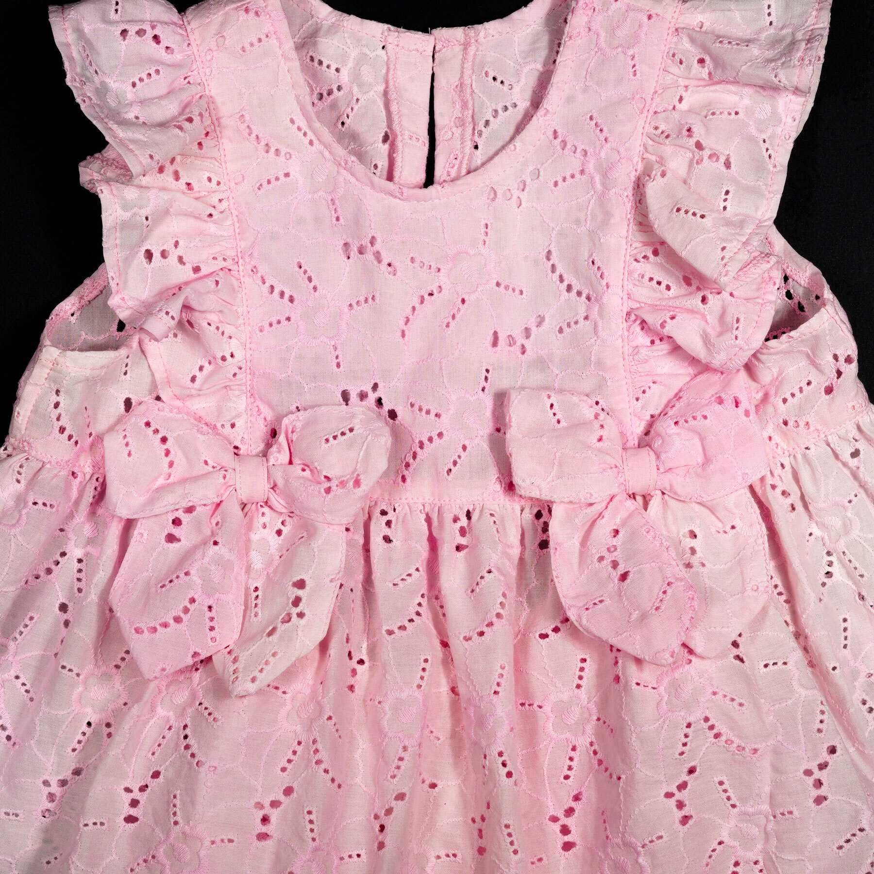 бебешка детска рокля от дантела