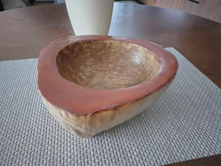 красива голяма дървена фруктиера от Индонезия