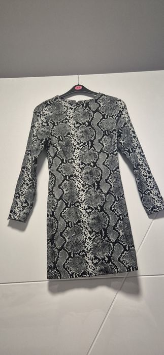 Rochie imprimeu șarpe Poema