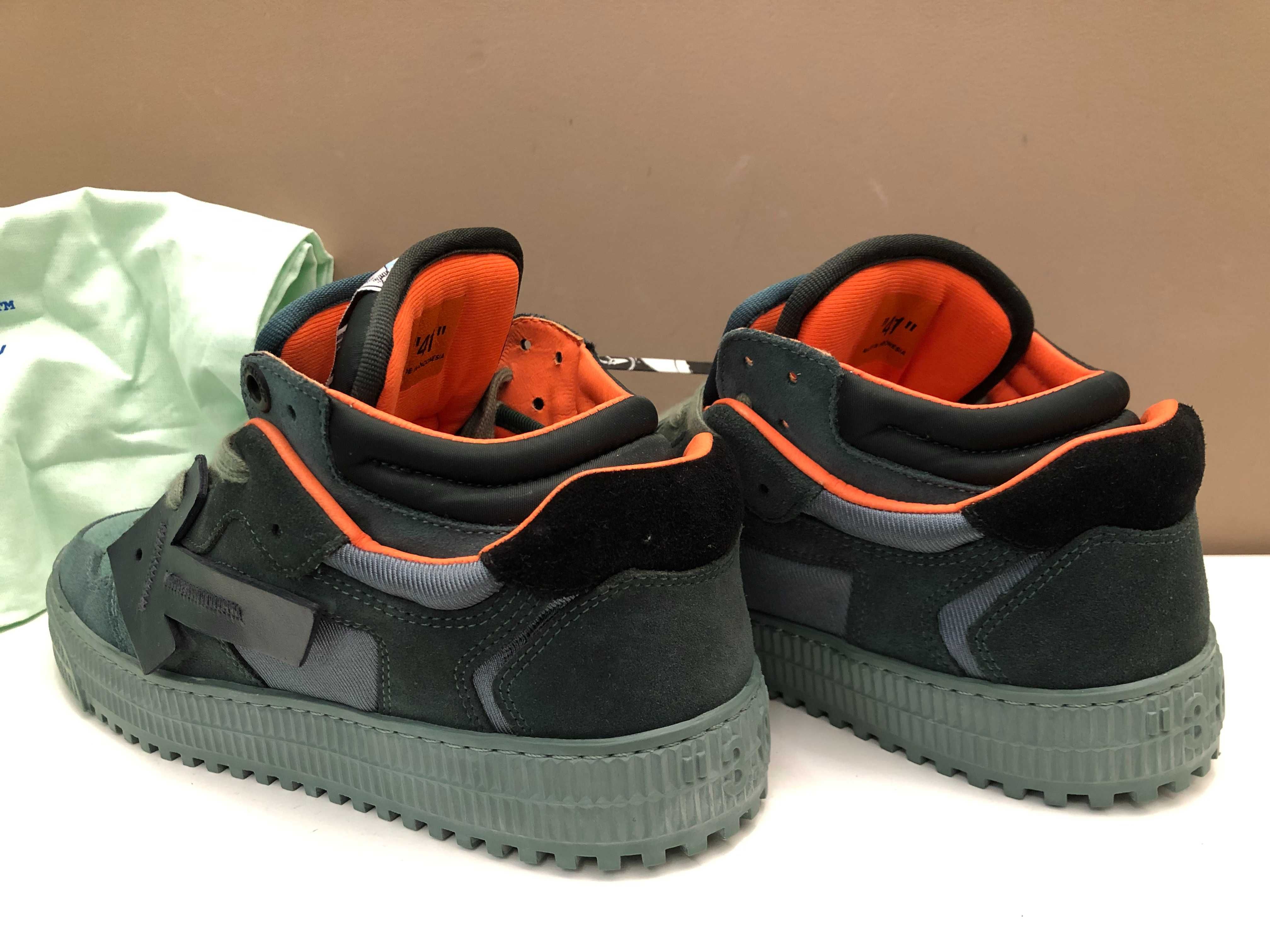 Off-White  ghete sneakers 41, originali, full box, retail 625 euro