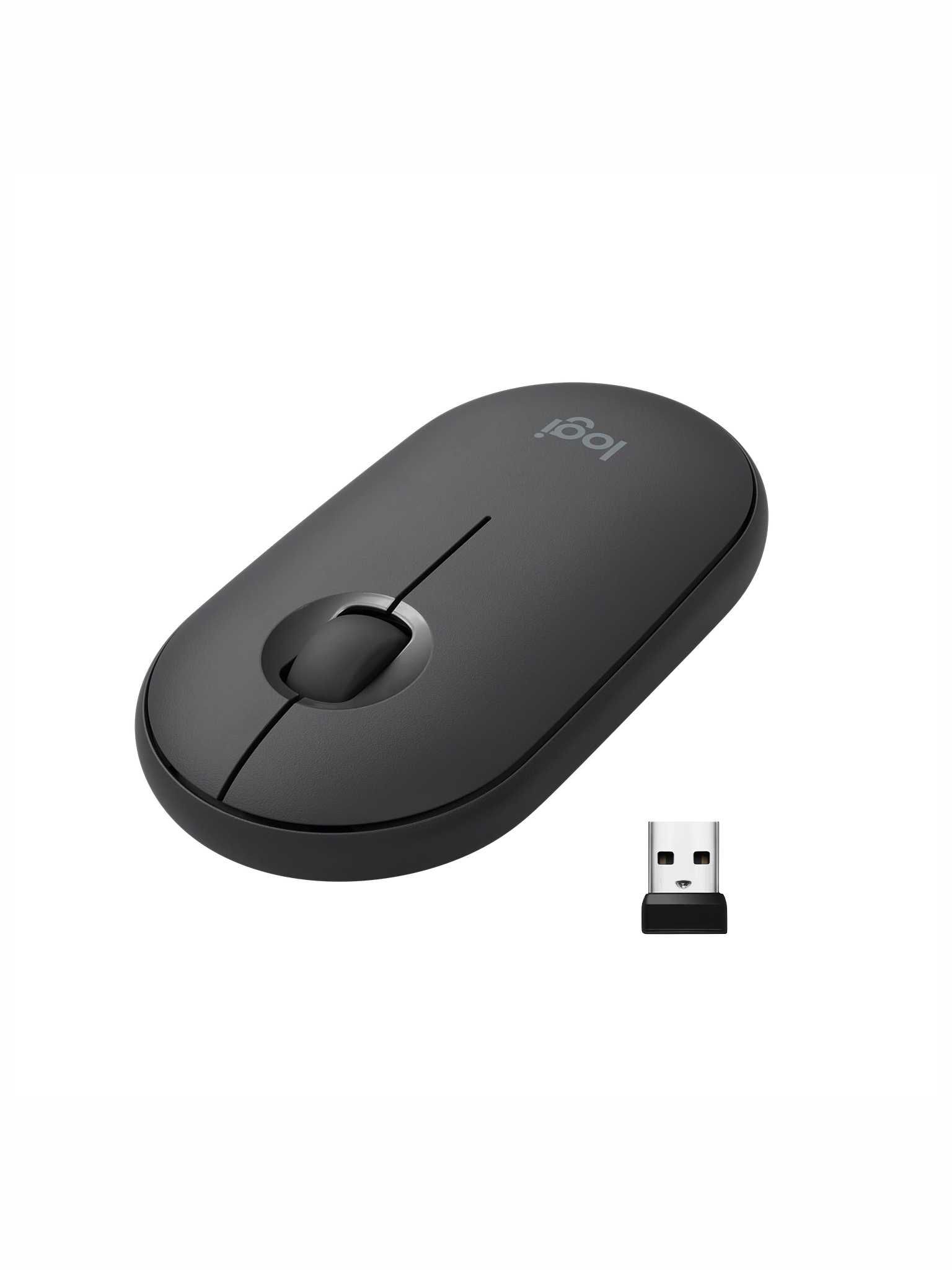 Mouse wireless Pebble M350, Grafit