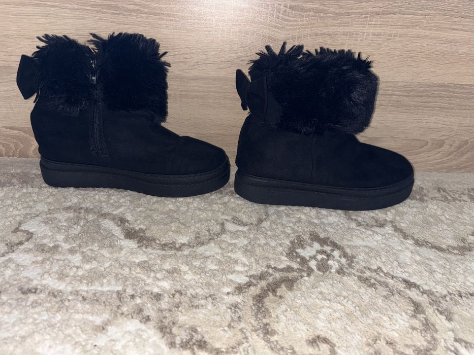 Черни боти с платформа