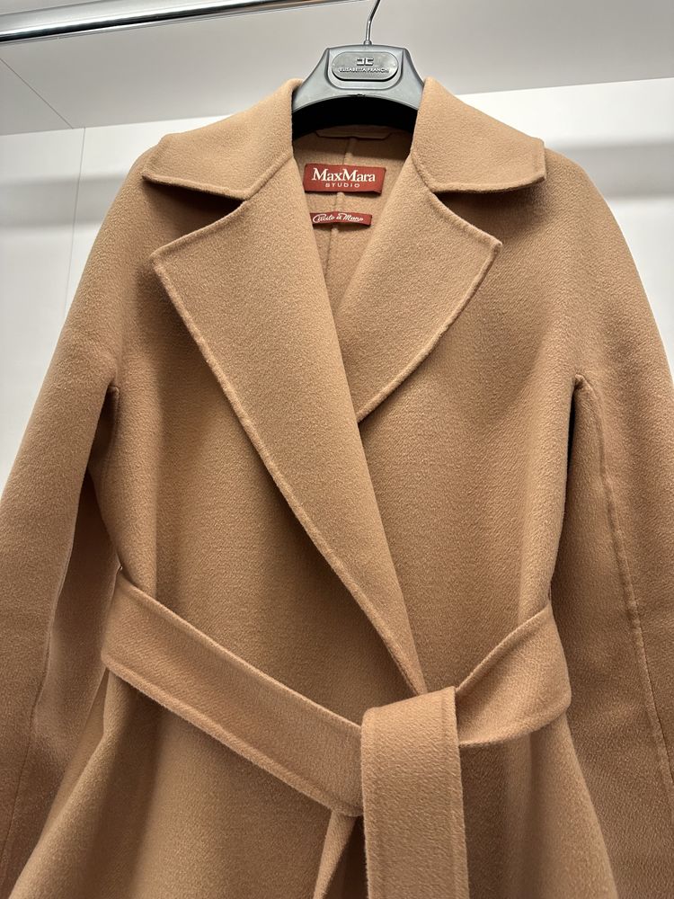 Палто Max Mara Studio кашмир и коприна