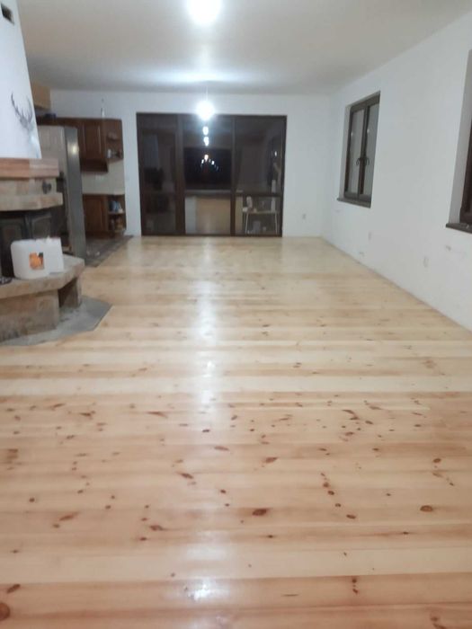 Безпрахово циклене на естествен паркет и дюшеме - гр. Димитровград