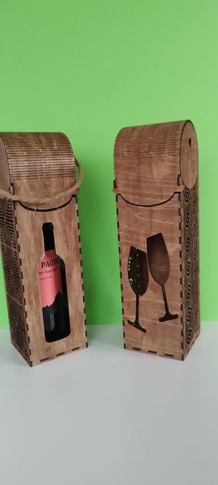 Кутия за Вино Ръчно Изработена