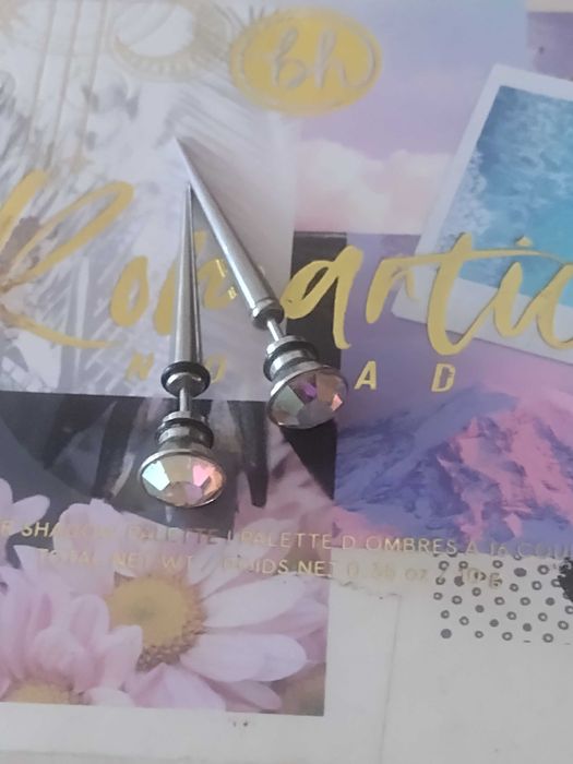 Обеци имитация на флеш