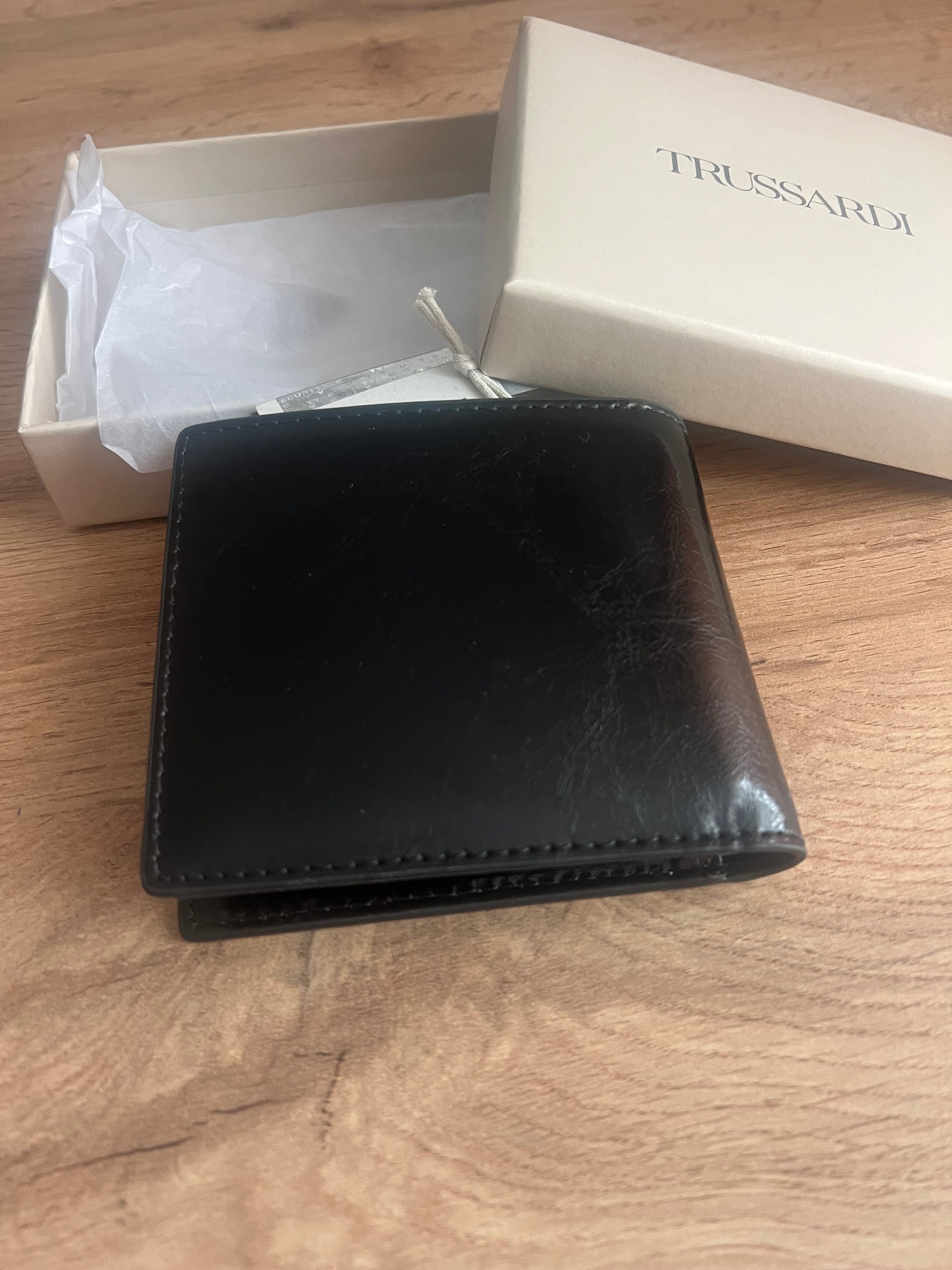 Мъжки кожен портфейл Trussardi