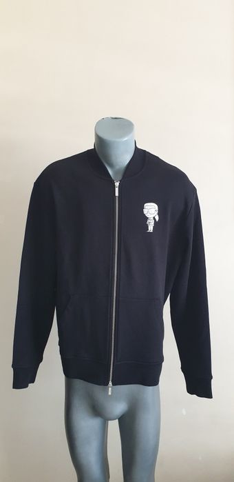 Karl Lagerfeld Full Zip Cotton / L НОВО! ОРИГИНАЛ! Мъжко  Горнище!