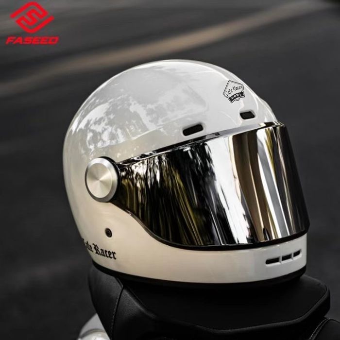 Мотошлем Faseed V6 Cafe Racer размер XL