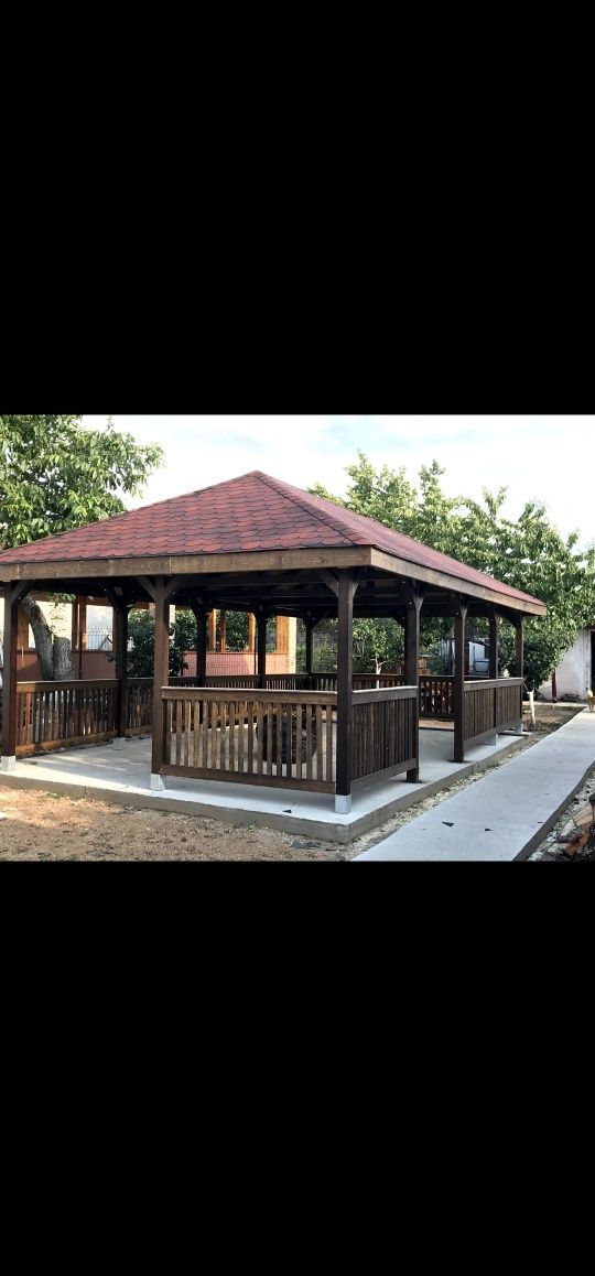 Terase lemn, foișoare,stratificat,  pergole,lemn, deck,wpc, proiectare