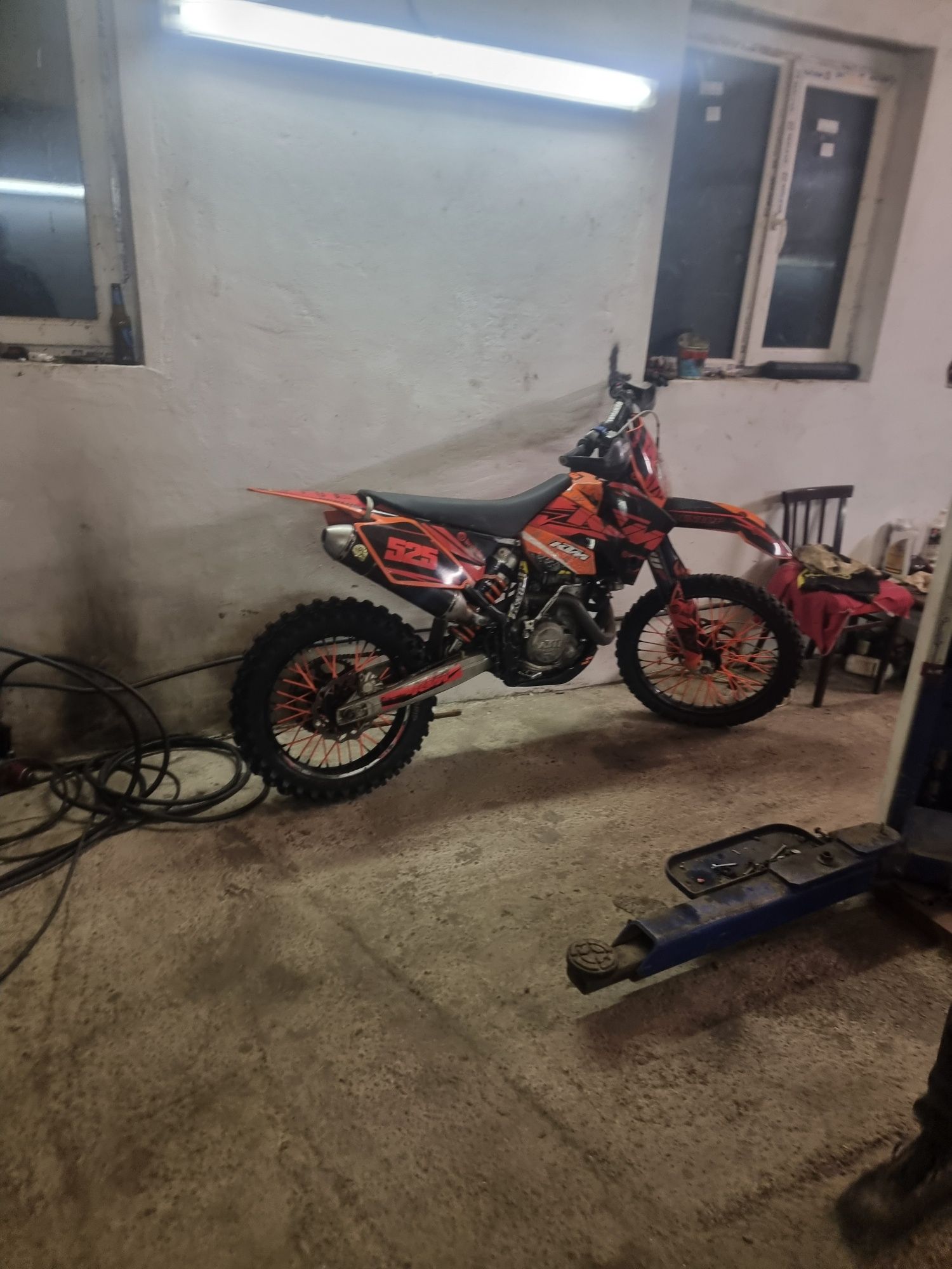 Vand ktm 525 exc 2007 DEFECT