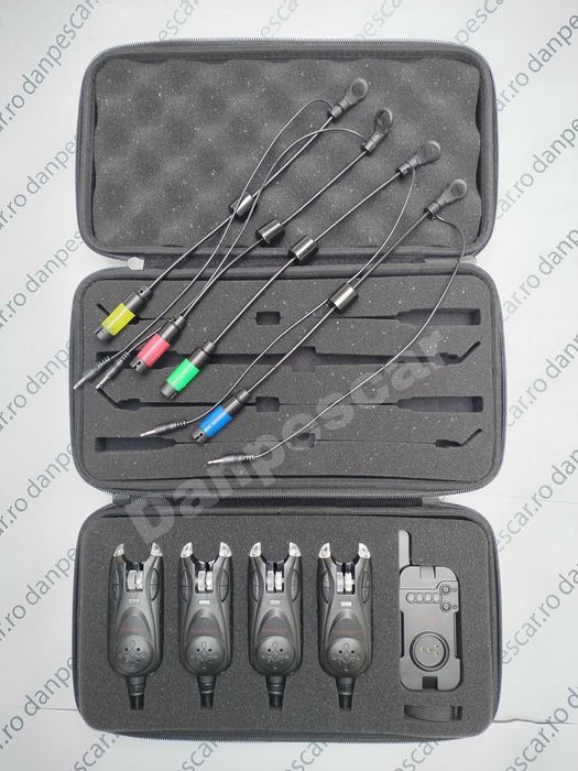 Set 4 Avertizori cu Statie WindBlade D2-W si 4 Hangere IN P7 cu penare