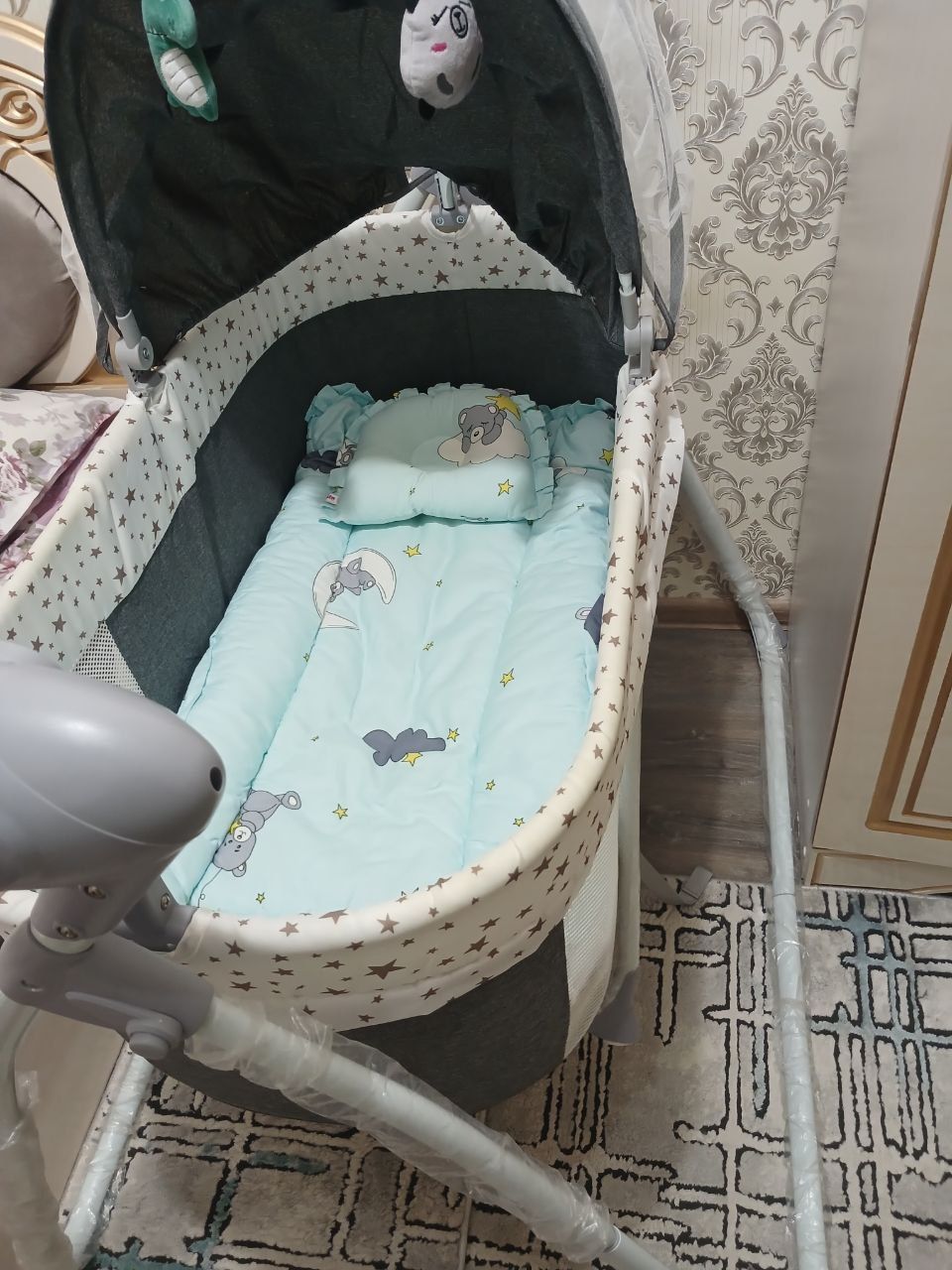 детски электро люлька