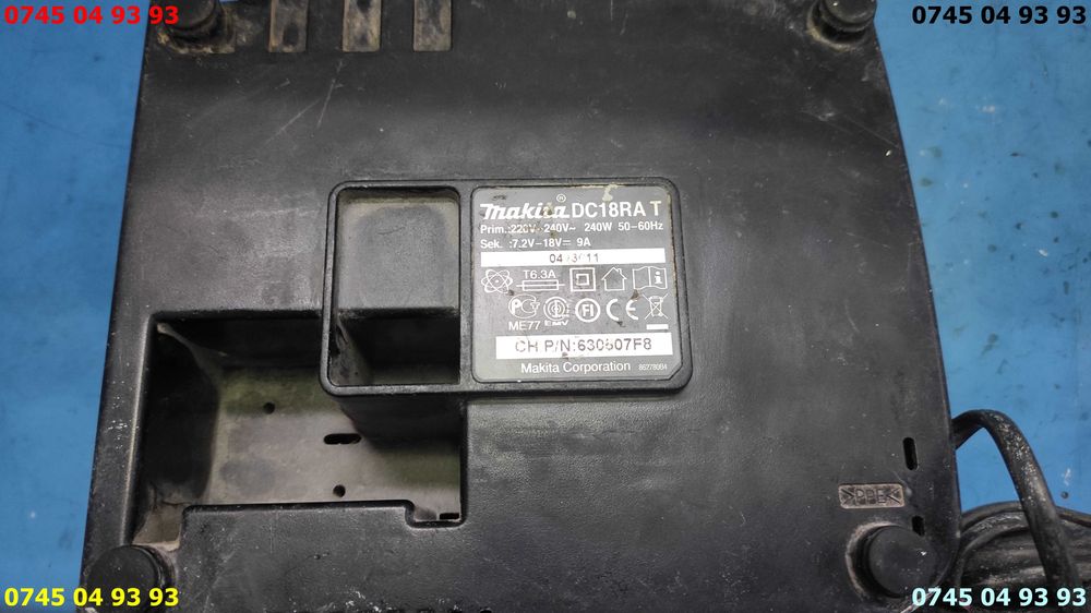 incarcator original makita DC18RA T 7.2v 18v 9A incarcare rapida