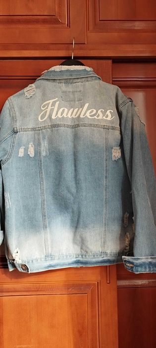 Дамско дънково яке М