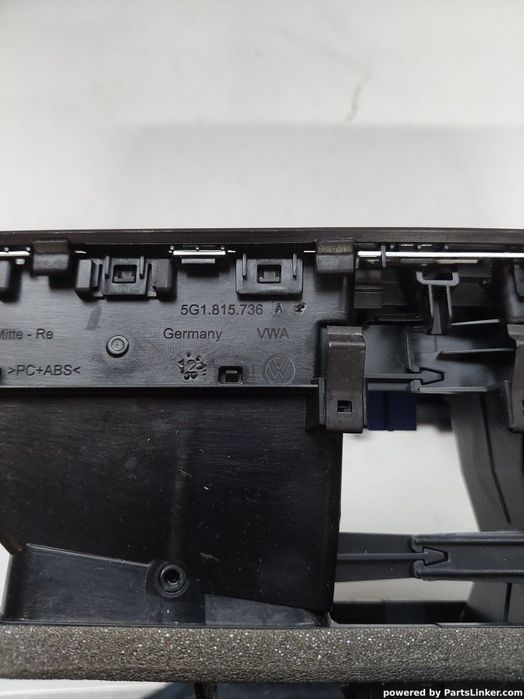 Guri ventilatie VOLKSWAGEN GOLF 7 Variant (BA5) [ 2013 - 2017 ] OEM 5g1815736