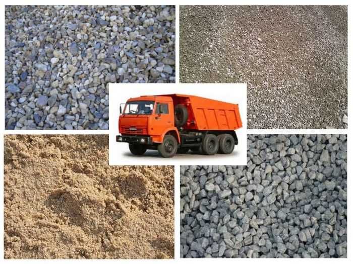 Песок Отсев Глина Грунт Шлак.