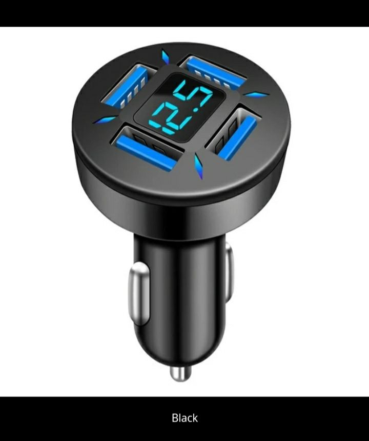 Incarcator auto charger bricheta ultra fast charging led - Produs Nou