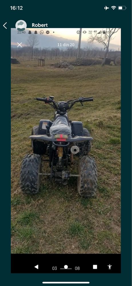 Se vinde Atv 125cc