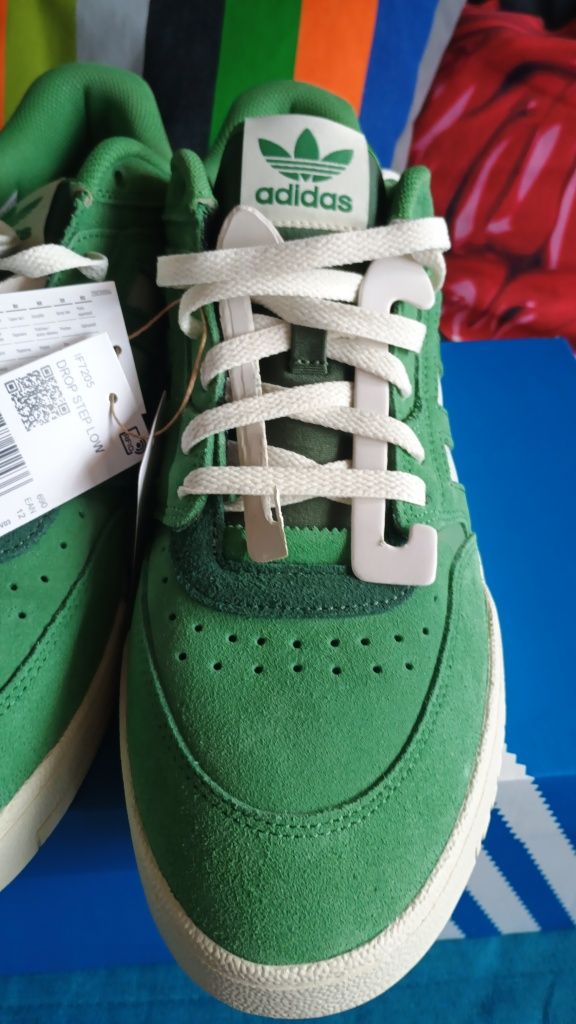 Продвам нови зелени Adidas Drop Step(torsion)система,номер 47 ,30.5 см