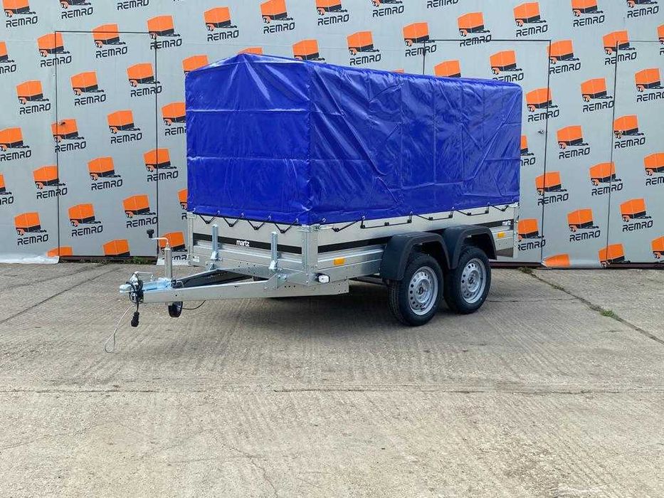 Remorca noua Martz Premium L264 2 axe 750 kg CIV si nr provizorii