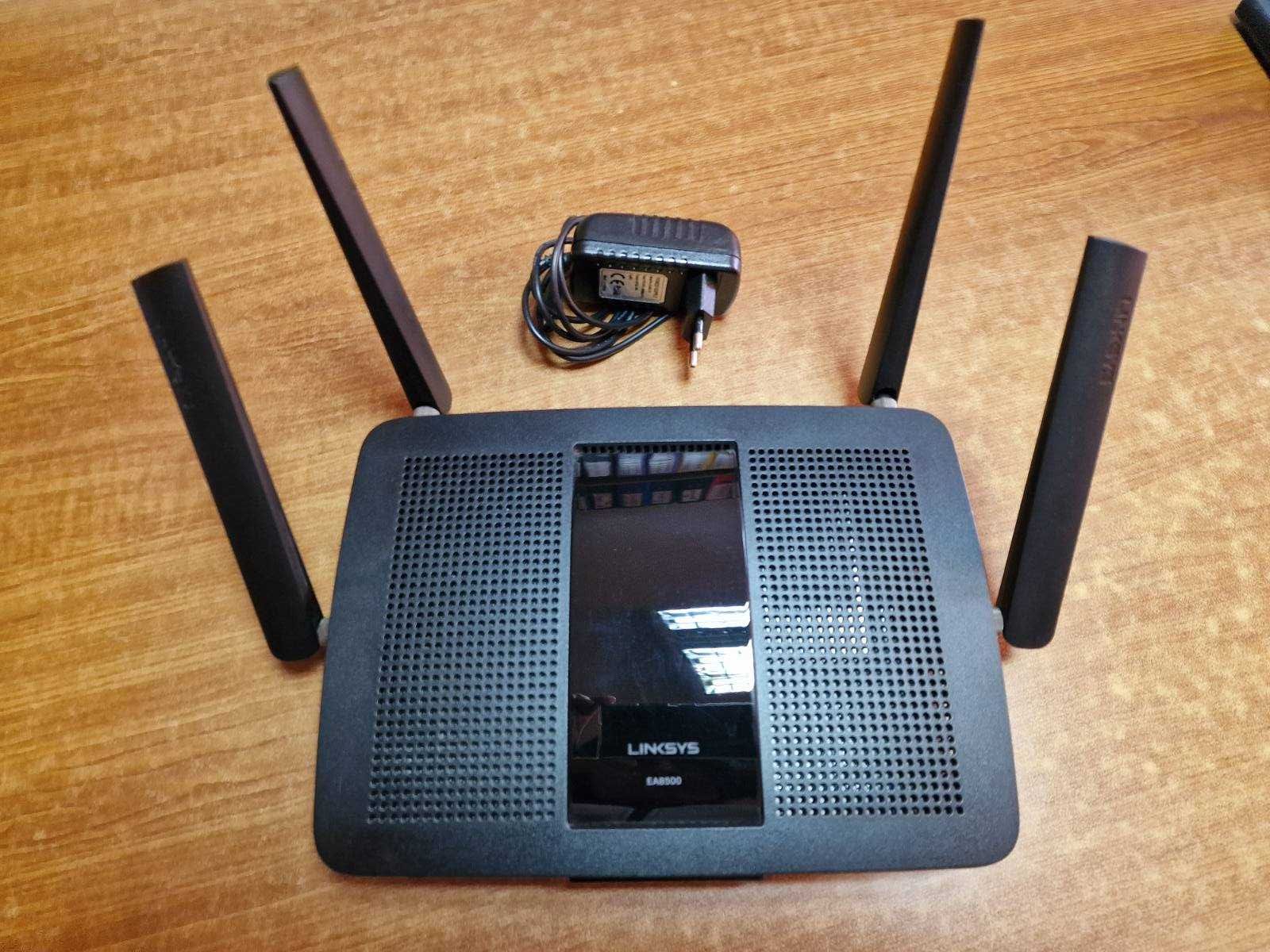 Linksys EA8500 Max-Stream AC2600 Безжичен Двубандов рутер черен