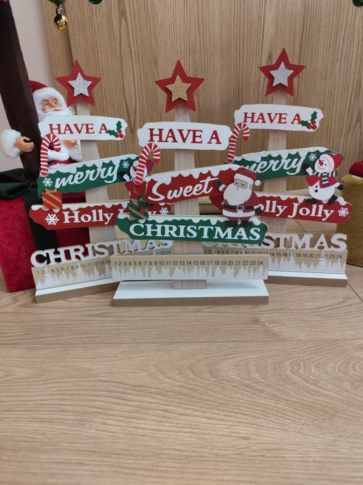 Коледна украса, Дядо Коледа, купички