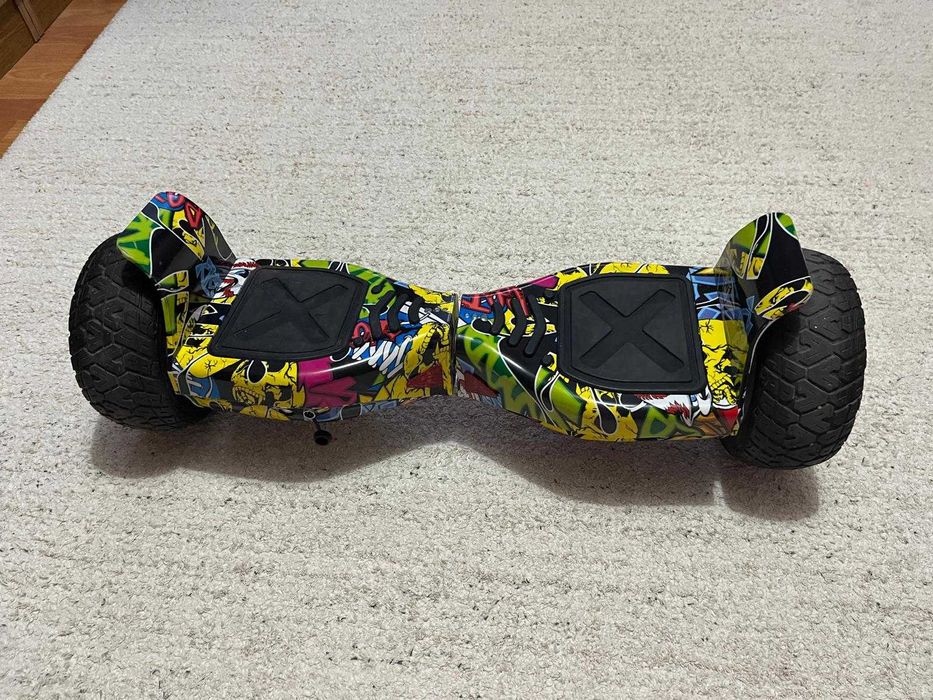 Hoverboard All Terrain, design graffiti+ husa transport
