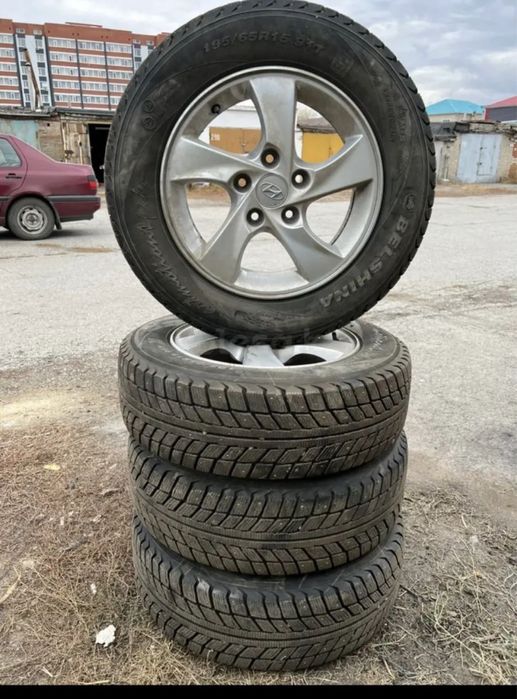 Продам колеса в сборе с зимней резиной