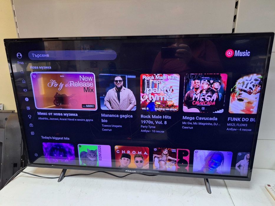 43" led smart tv Finlux телевизор
