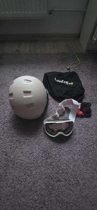 Casca ski ciclism Wedze H-FS 300, marimea M, 53-58 cm, ochelari