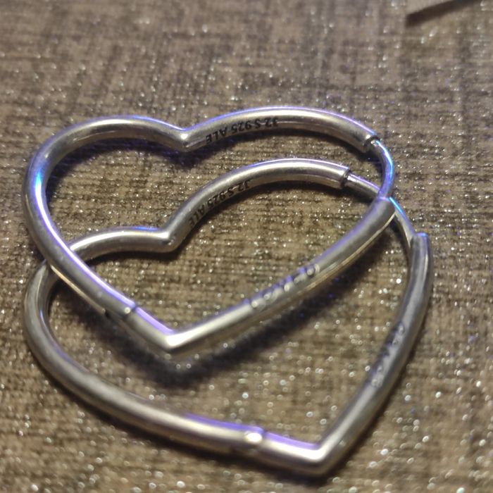 Сребърни обеци Пандора