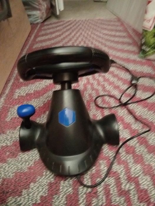 Racing wheel for PC| Volan cu pedale și schimbător pentru PC cu usb