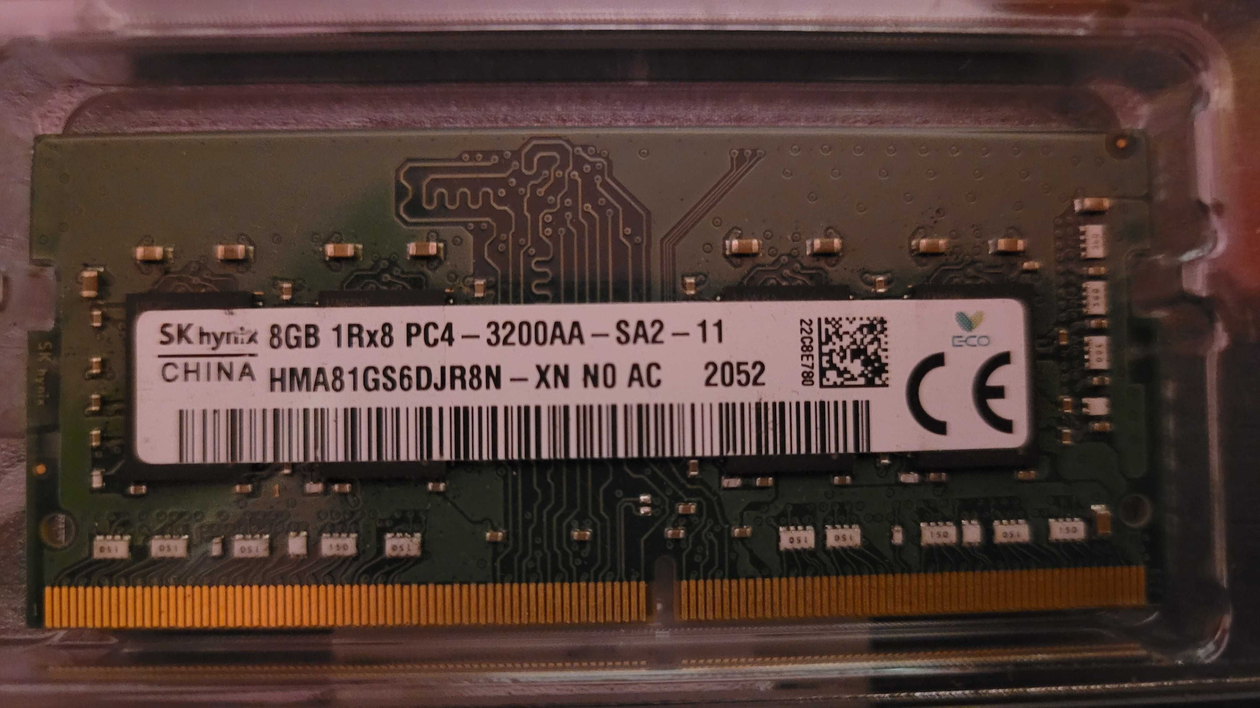 Memorie RAM Laptop Hynix 16 GB 3200Mhz [2x8] DDR 4 CL22