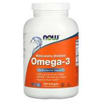 Омега-3 (Рыбий жир), Now Foods, 500 капсул