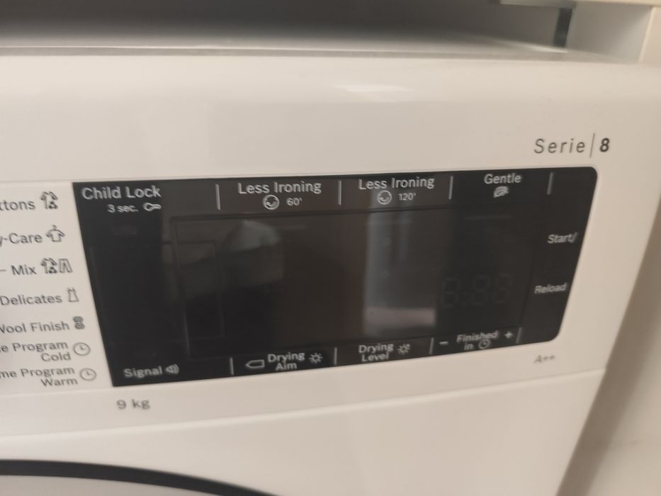 Сушилня Bosch WTX87M90BY, Термопомпа, 9 kg, 15 програми, Клас A++