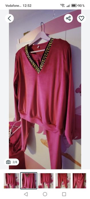 Trening dama din velur 46