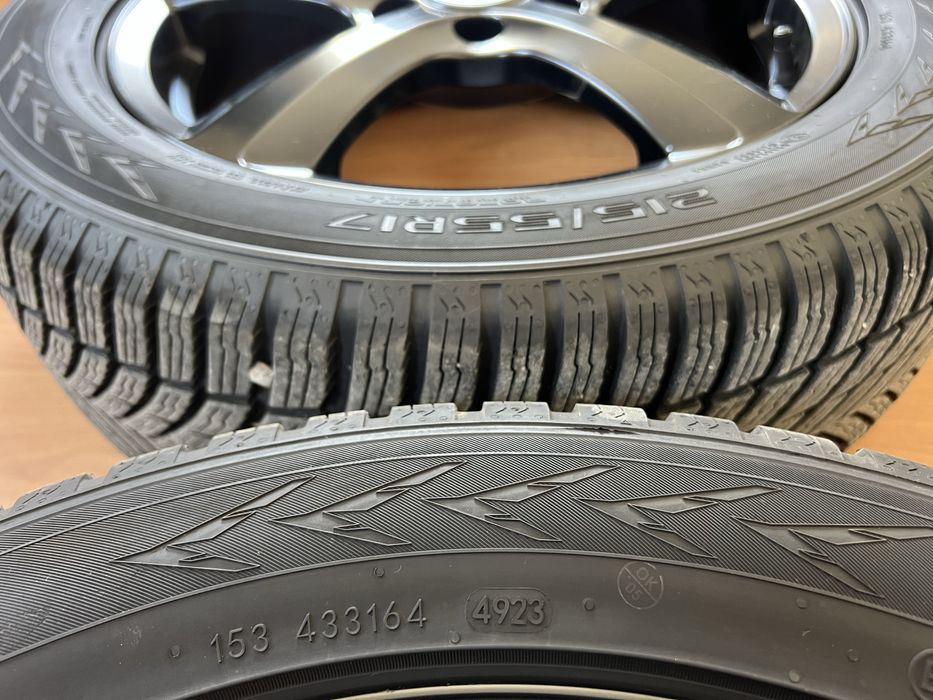 Set Jante noi IARNA 2024 Golf 7 8 Superb Octavia NOKIAN 215 55 17