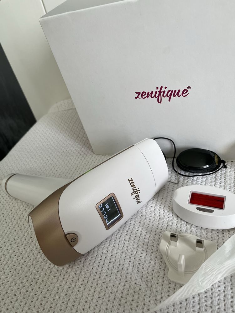 Epilator IPL Zentifique cu 2 capete si acumulator